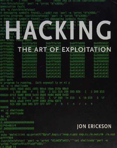 خرید و دانلود نسخه کامل کتاب Hacking: The Art of Exploitation فایل مجازی و دانلودی
