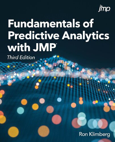 خرید و دانلود نسخه کامل کتاب Fundamentals of Predictive Analytics with JMP  3rd Edition