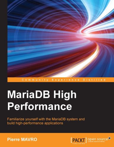 خرید و دانلود نسخه کامل کتاب MariaDB High Performance فایل مجازی و دانلودی