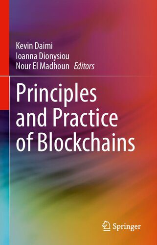 خرید و دانلود نسخه کامل کتاب Principles and Practice of Blockchains فایل مجازی و دانلودی