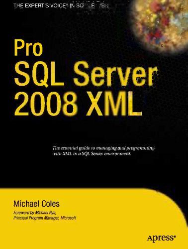 خرید و دانلود نسخه کامل کتاب Pro SQL Server 2008 XML فایل مجازی و دانلودی