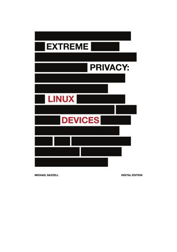 خرید و دانلود نسخه کامل کتاب Extreme Privacy: Linux Devices فایل مجازی و دانلودی