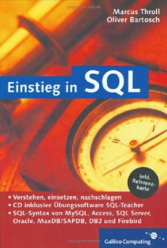 خرید و دانلود نسخه کامل کتاب Einstieg in SQL فایل مجازی و دانلودی