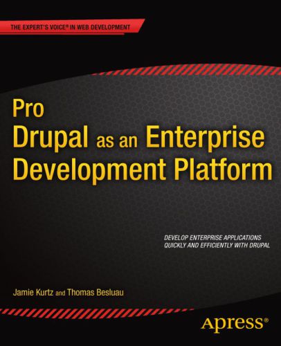 خرید و دانلود نسخه کامل کتاب Pro Drupal as an Enterprise Development Platform