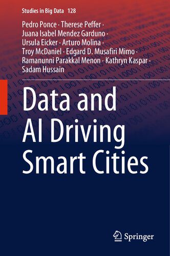 خرید و دانلود نسخه کامل کتاب Data and AI Driving Smart Cities