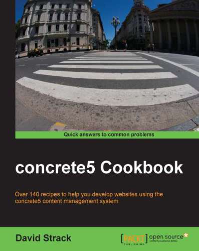 خرید و دانلود نسخه کامل کتاب concrete5 Cookbook