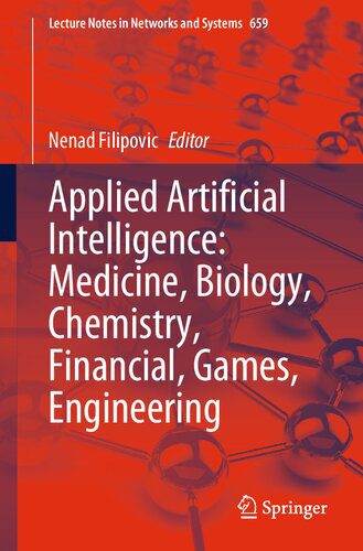 خرید و دانلود نسخه کامل کتاب Applied Artificial Intelligence: Medicine  Biology  Chemistry  Financial  Games  Engineerin