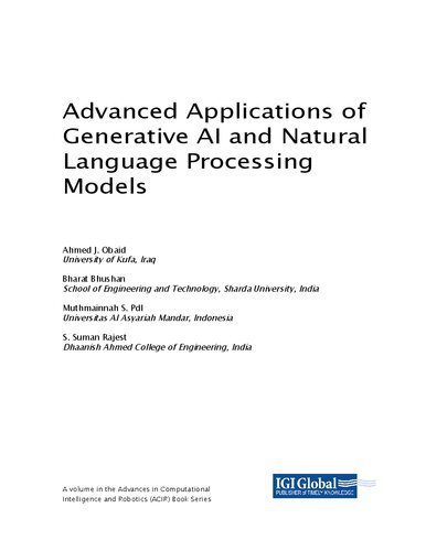 خرید و دانلود نسخه کامل کتاب Advanced Applications of Generative Ai and Natural Language Processing Models فایل مجازی و