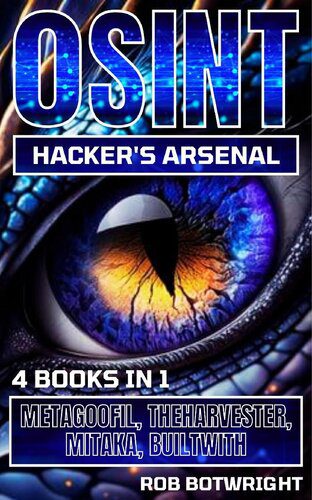 خرید و دانلود نسخه کامل کتاب OSINT Hacker s Arsenal فایل مجازی و دانلودی