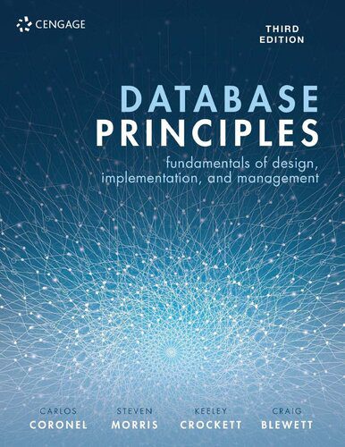 خرید و دانلود نسخه کامل کتاب Database Principles: Fundamentals of Design  Implementation  and Management فایل مجازی و دا