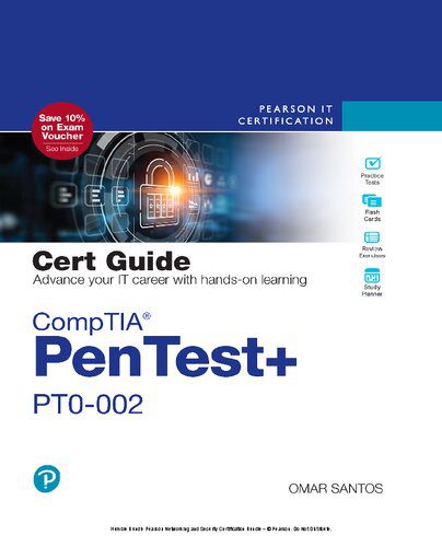 خرید و دانلود نسخه کامل کتاب CompTIA PenTest+ PT0-002 Cert Guide فایل مجازی و دانلودی