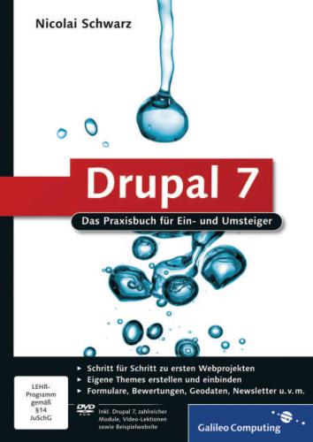 خرید و دانلود نسخه کامل کتاب Drupal 7: Das Praxisbuch für Ein – und Umsteiger