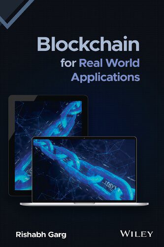 خرید و دانلود نسخه کامل کتاب Blockchain for Real World Applications فایل مجازی و دانلودی