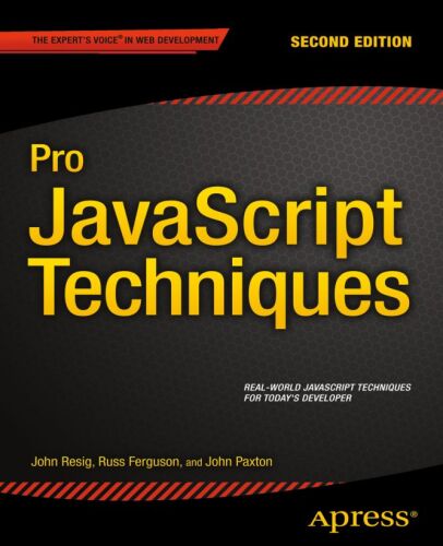 خرید و دانلود نسخه کامل کتاب Pro JavaScript Techniques: Second Edition