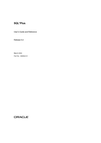 خرید و دانلود نسخه کامل کتاب Oracle 9i Rel 2 SQLPLUS User Gude Reference فایل مجازی و دانلودی