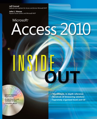 خرید و دانلود نسخه کامل کتاب Microsoft Access 2010 Inside Out فایل مجازی و دانلودی