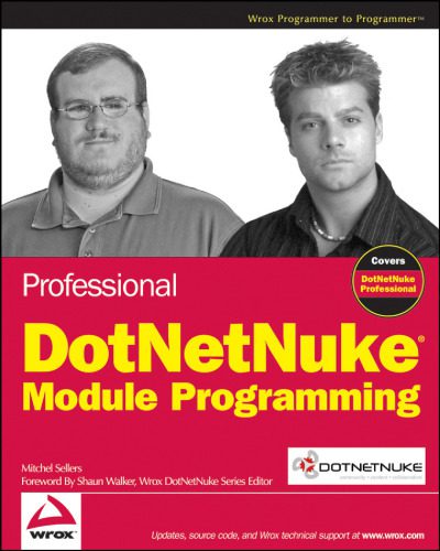 خرید و دانلود نسخه کامل کتاب Professional DotNetNuke Module Programming