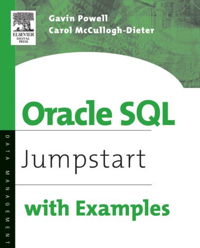 خرید و دانلود نسخه کامل کتاب Oracle SQL: Jumpstart with Examples فایل مجازی و دانلودی