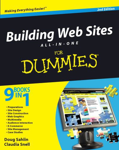 خرید و دانلود نسخه کامل کتاب Building web sites all-in-one for dummies