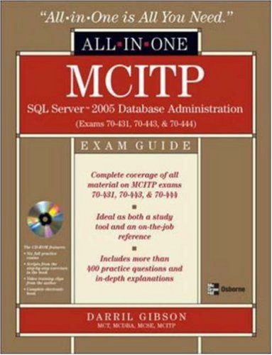 خرید و دانلود نسخه کامل کتاب MCITP SQL Server 2005 Database Administration All-in-One Exam Guide (Exams 70-431  70-443
