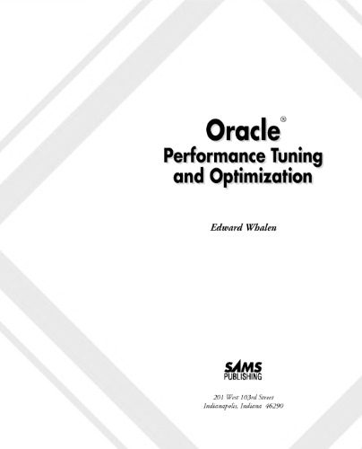 خرید و دانلود نسخه کامل کتاب Oracle Performance Tuning فایل مجازی و دانلودی