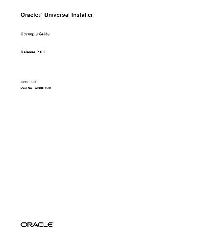 خرید و دانلود نسخه کامل کتاب Oracle Universal Installer. Concepts Guide فایل مجازی و دانلودی