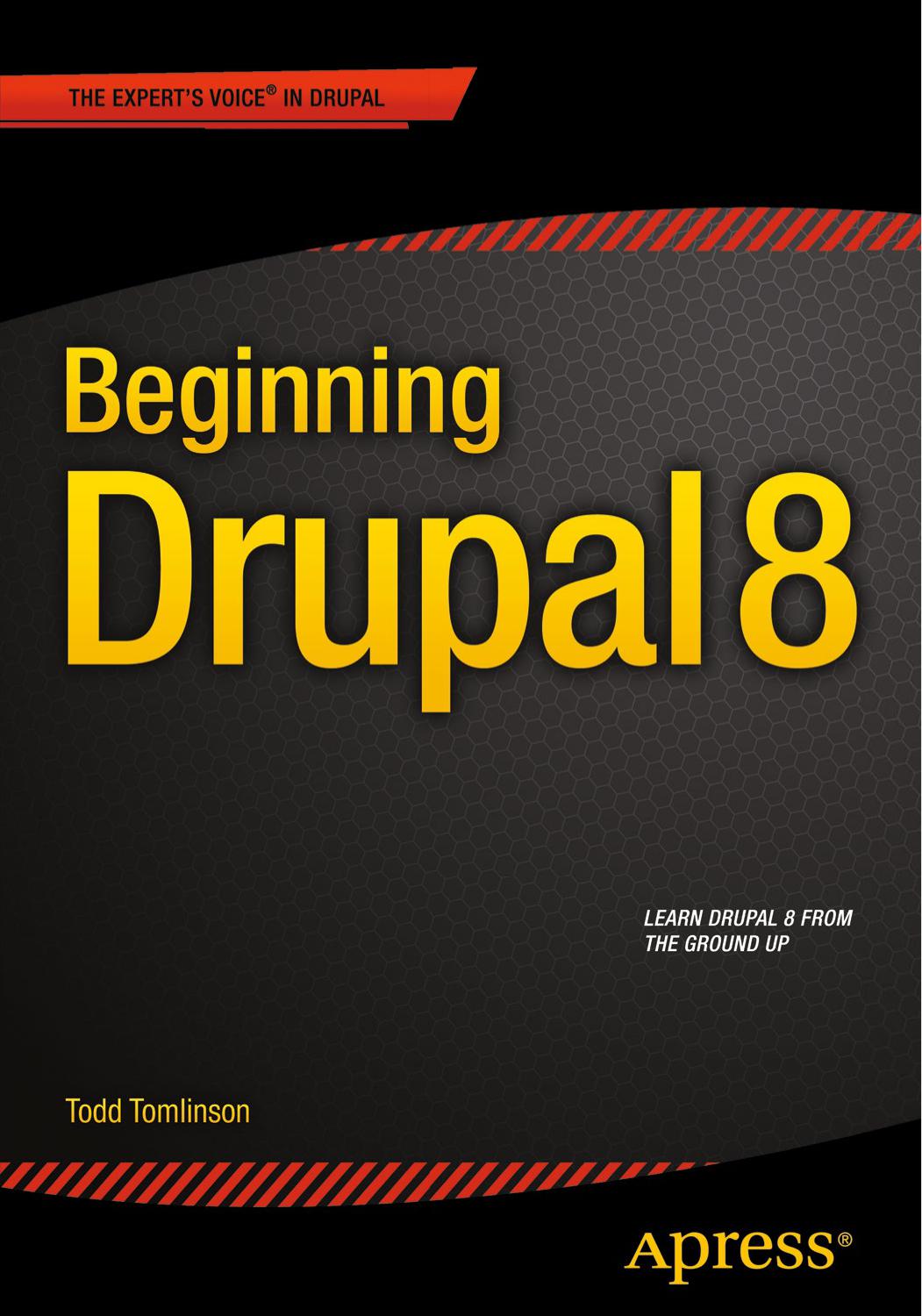 خرید و دانلود نسخه کامل کتاب Beginning Drupal 8