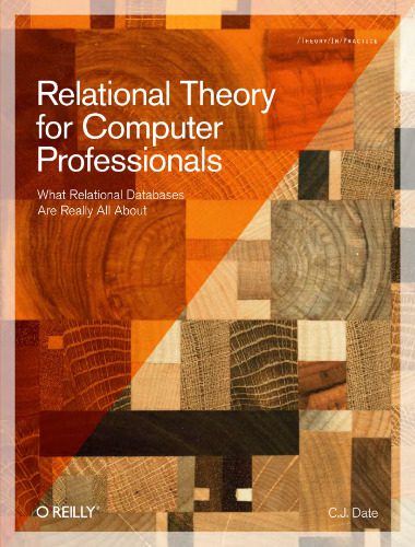 خرید و دانلود نسخه کامل کتاب Relational theory for computer professionals فایل مجازی و دانلودی