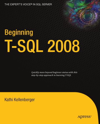 خرید و دانلود نسخه کامل کتاب Beginning T-SQL 2008 فایل مجازی و دانلودی