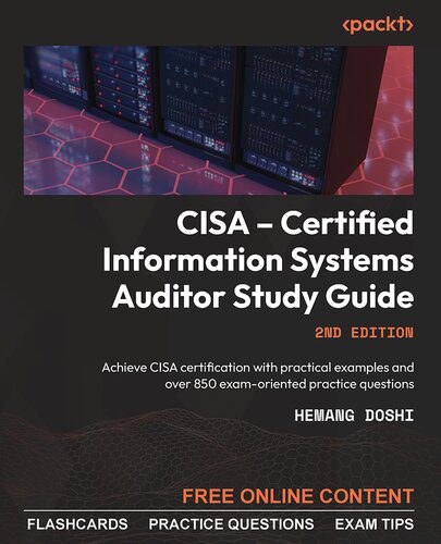 خرید و دانلود نسخه کامل کتاب CISA – Certified Information Systems Auditor Study Guide: Achieve CISA certification with p
