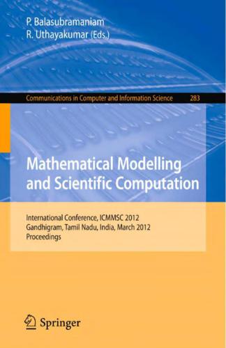 خرید و دانلود نسخه کامل کتاب Mathematical Modelling and Scientific Computations فایل مجازی و دانلودی