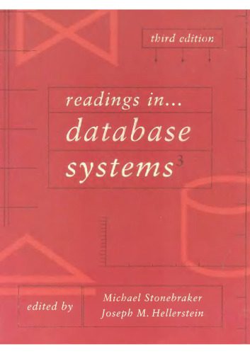خرید و دانلود نسخه کامل کتاب Readings in Database Systems  Third Edition فایل مجازی و دانلودی