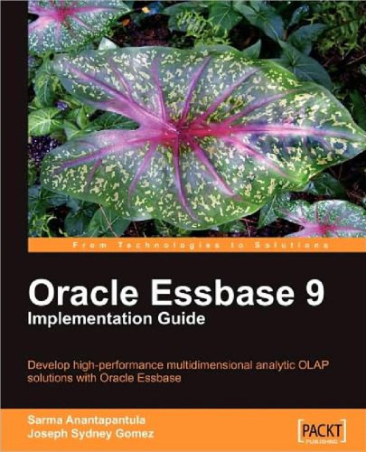 خرید و دانلود نسخه کامل کتاب Oracle Essbase 9 Implementation Guide فایل مجازی و دانلودی