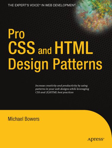 خرید و دانلود نسخه کامل کتاب Pro CSS and HTML Design Patterns