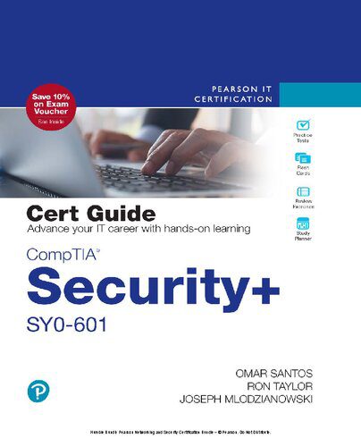 خرید و دانلود نسخه کامل کتاب CompTIA Security+ SY0-601 Cert Guide فایل مجازی و دانلودی