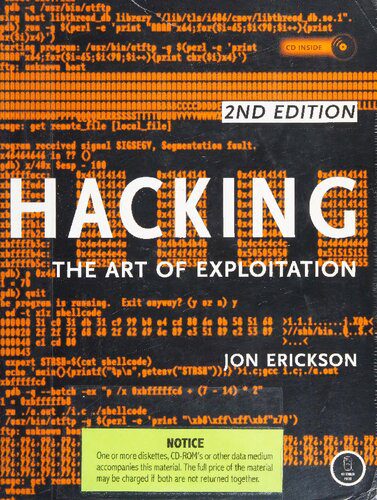 خرید و دانلود نسخه کامل کتاب Hacking: The Art of Exploitation 2nd Edition فایل مجازی و دانلودی