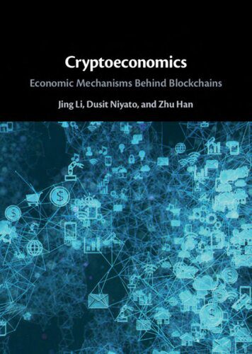 خرید و دانلود نسخه کامل کتاب Cryptoeconomics: Economic Mechanisms Behind Blockchains فایل مجازی و دانلودی