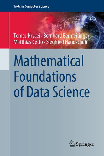 خرید و دانلود نسخه کامل کتاب Mathematical Foundations of Data Science فایل مجازی و دانلودی
