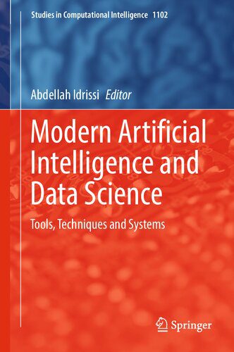 خرید و دانلود نسخه کامل کتاب Modern Artificial Intelligence and Data Science: Tools  Techniques and Systems فایل مجازی و