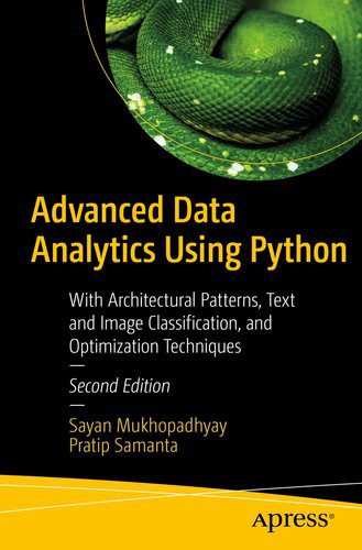 خرید و دانلود نسخه کامل کتاب Advanced Data Analytics Using Python : With Architectural Patterns  Text and Image Classifi
