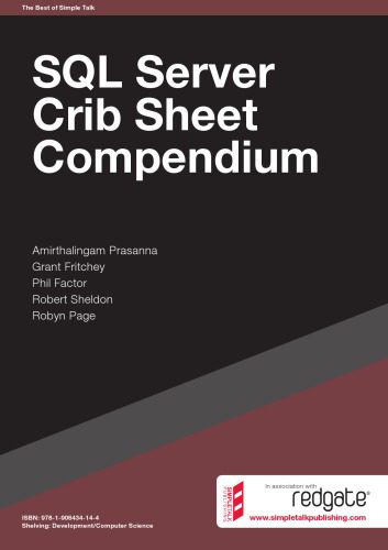 خرید و دانلود نسخه کامل کتاب RedGate SQL Server Crib Sheet Compendium فایل مجازی و دانلودی