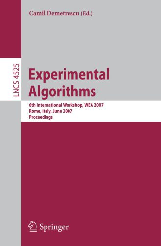 خرید و دانلود نسخه کامل کتاب Experimental Algorithms: 6th International Workshop  WEA 2007  Rome  Italy  June 6-8  2007.