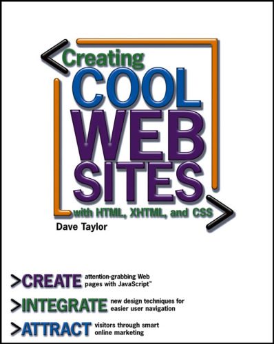 خرید و دانلود نسخه کامل کتاب Creating Cool Web Sites with HTML  XHTML  and CSS