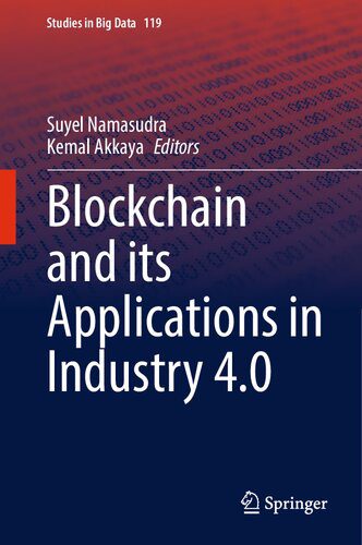 خرید و دانلود نسخه کامل کتاب Blockchain and its Applications in Industry 4.0 فایل مجازی و دانلودی