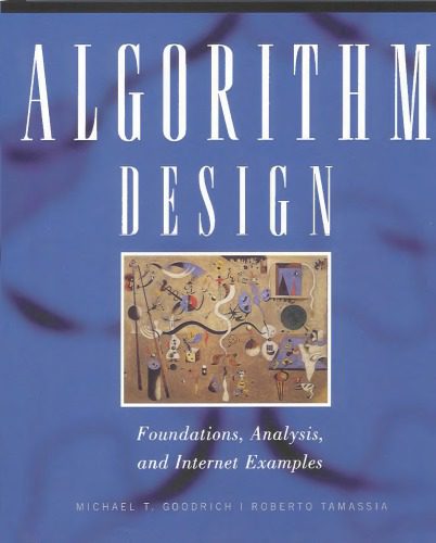 خرید و دانلود نسخه کامل کتاب Algorithm Design. Foundations  Analysis  and Internet Examples
