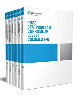 خرید و دانلود نسخه کامل کتاب 2022 CFA Program Curriculum 2022 Level I Box Set volume 1-6 (CFA Curriculum 2022) – Pdf