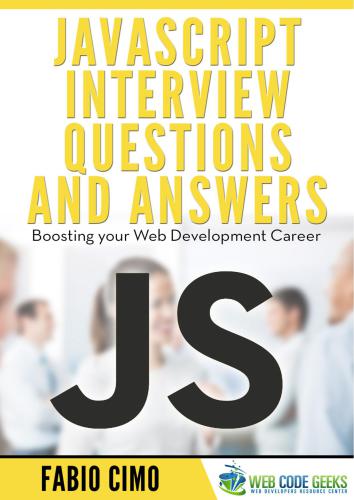 خرید و دانلود نسخه کامل کتاب Javascript interview questions and answers
