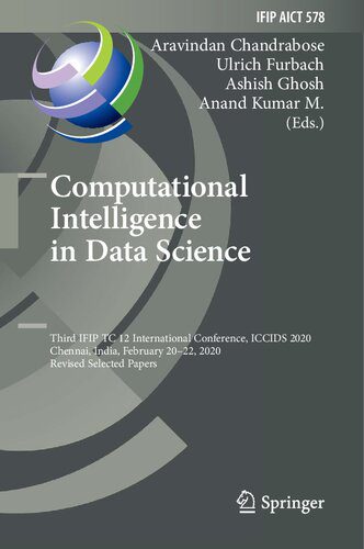 خرید و دانلود نسخه کامل کتاب Computational Intelligence in Data Science Third IFIP TC 12 International Conference  ICCID