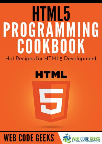 خرید و دانلود نسخه کامل کتاب HTML5 Programming Cookbook