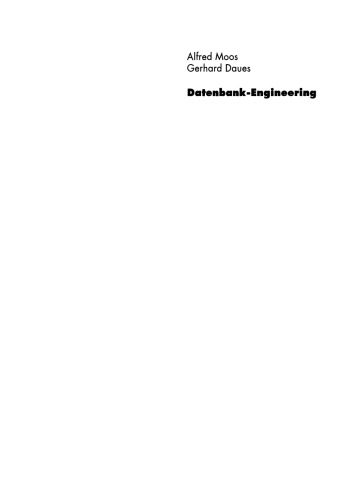 خرید و دانلود نسخه کامل کتاب Datenbank-Engineering: Analyse  Entwurf und Implementierung relationaler Datenbanken mit SQ